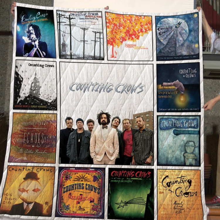 Counting Crows Album 3D Quilt Blanket