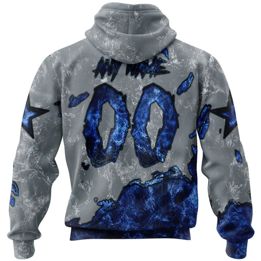 Dallas Cowboys Hoodie 3D devil eyes gift for fans