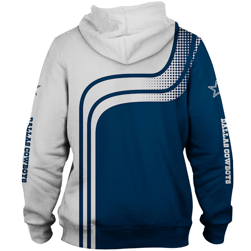 Dallas Cowboys Hoodie 3D one way Sweatshirt