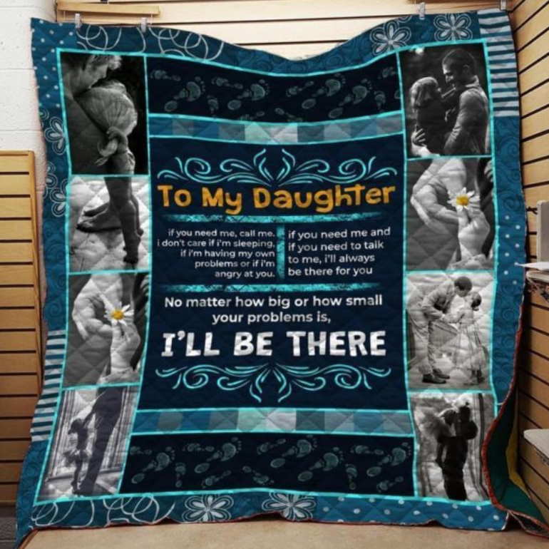 Daughter 3D Customized Quilt Blanket