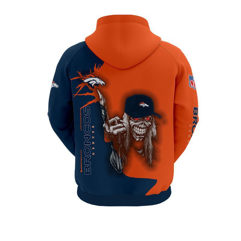 Denver Broncos Hoodie ultra death graphic gift for Halloween