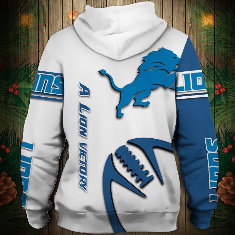 Detroit Lions Hoodie 3D Graphic balls cheap Sweatshirt Pullover
