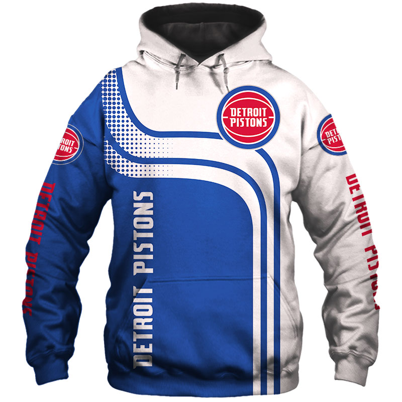 Detroit Pistons hoodie 3D cheap basketball Sweatshirt for fans