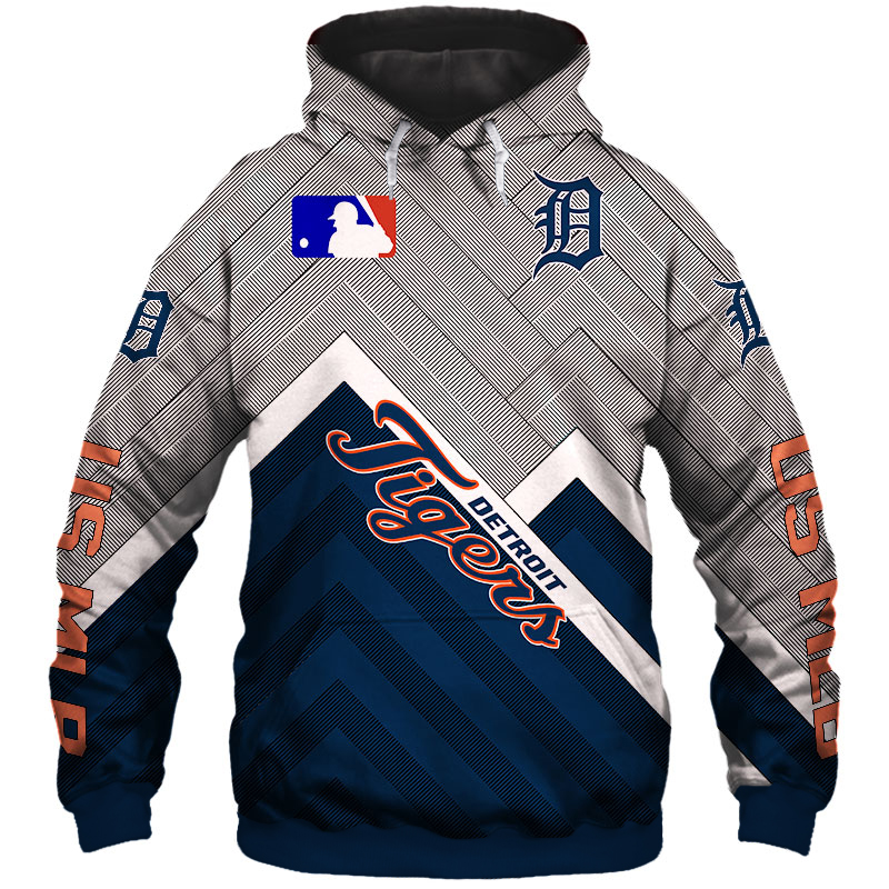 Detroit Tigers Hoodie 3D cheap baseball Sweatshirt for fan MLB