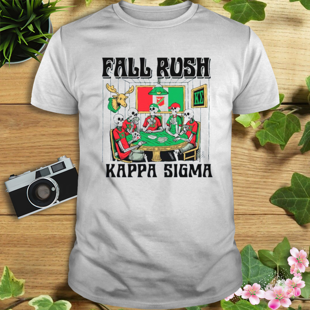 Fraternity Rush Skeleton Shirt