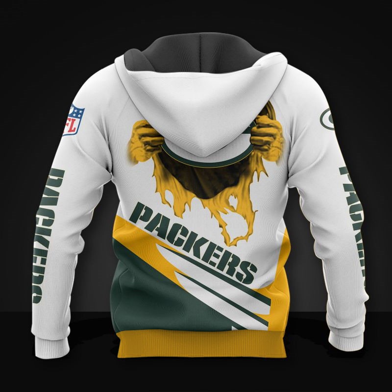 Green Bay Packers Hoodie cool graphic gift for men