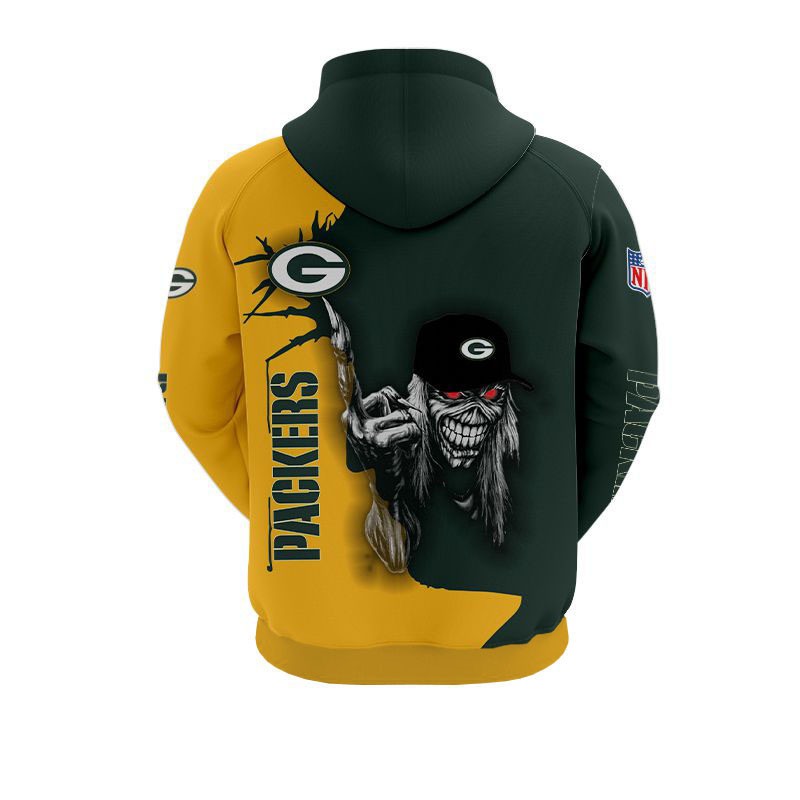 Green Bay Packers Hoodie ultra death graphic gift for Halloween