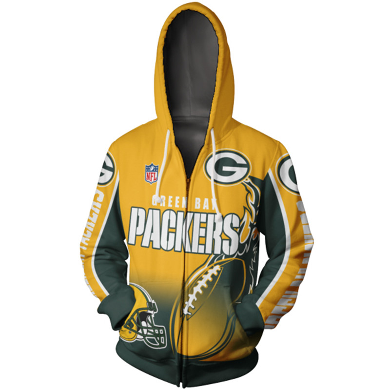 Green Bay Packers Hoodies Cute Flame Balls graphic gift for men