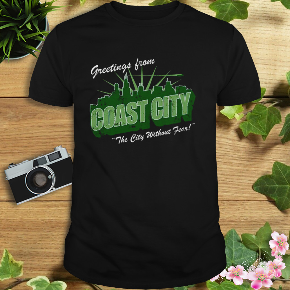 Greetings From Coast City Dc Comic shirt