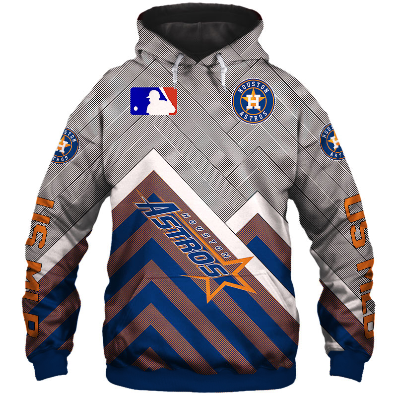 Houston Astros Hoodie 3D cheap baseball Sweatshirt for fan MLB