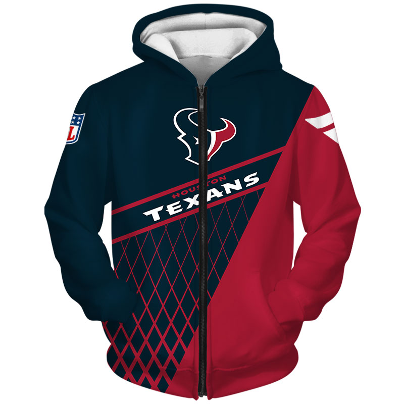 Houston Texans Zip Hoodie cheap Sweatshirt gift for fan