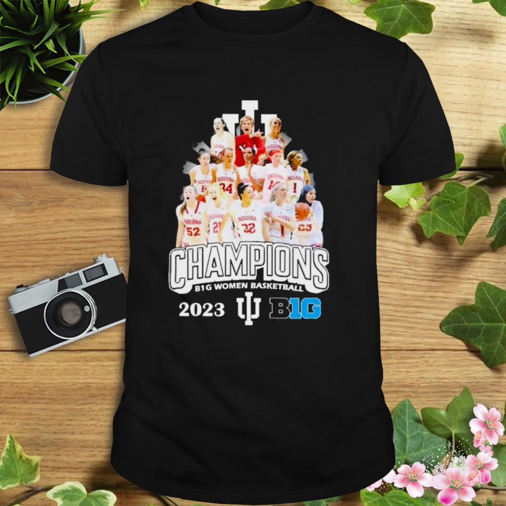 Indiana Hoosiers Women’s Basketball Champions 2023 Shirt