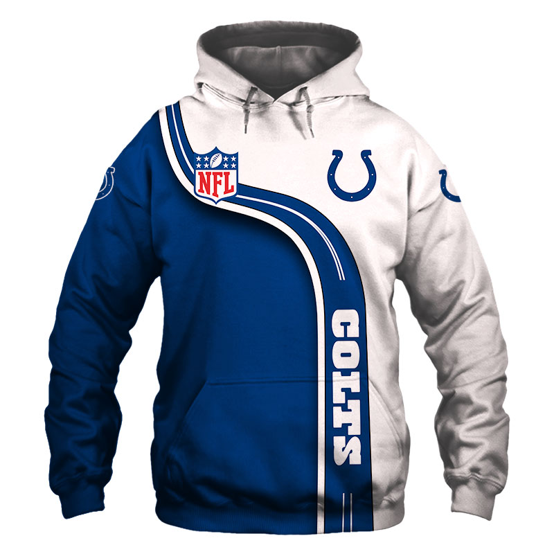 Indianapolis Colts Hoodie 3D cute Sweatshirt Pullover gift for fans