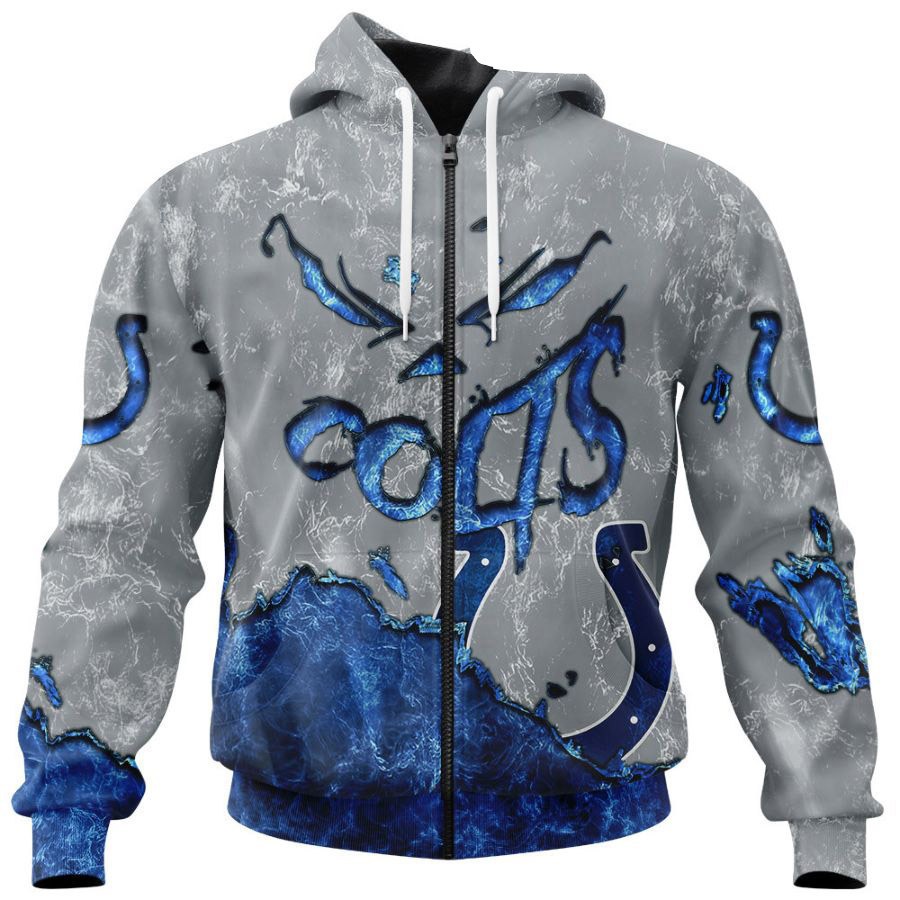 Indianapolis Colts Hoodie 3D devil eyes gift for fans