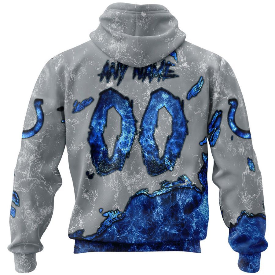 Indianapolis Colts Hoodie 3D devil eyes gift for fans