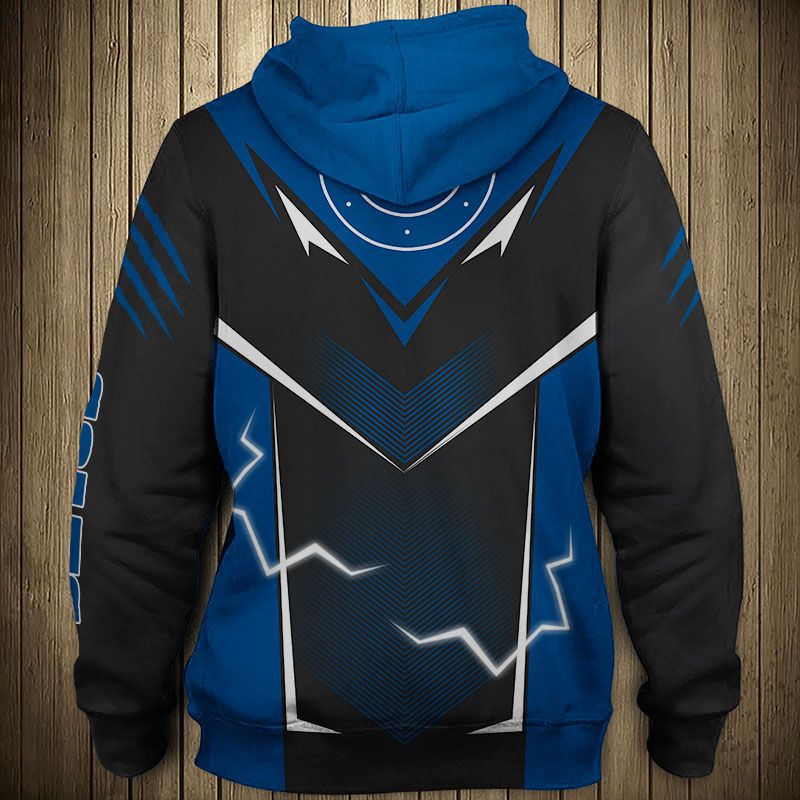 Indianapolis Colts Hoodie lightning graphic gift for men