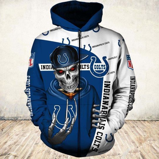 Indianapolis Colts Hoodies Cute Death gift for men