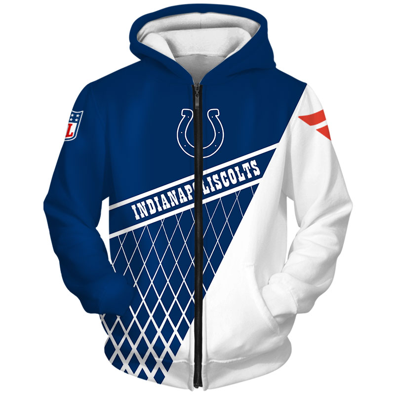 Indianapolis Colts Zip Hoodie cheap Sweatshirt gift for fan