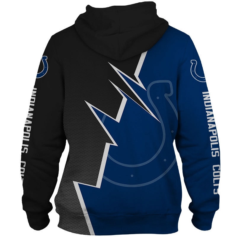 Indianapolis Colts hoodie Zigzag graphic Sweatshirt gift for fans