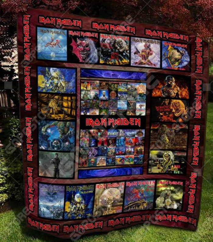 Iron Maiden All Albums Art Like 3D Customized Quilt Blanket