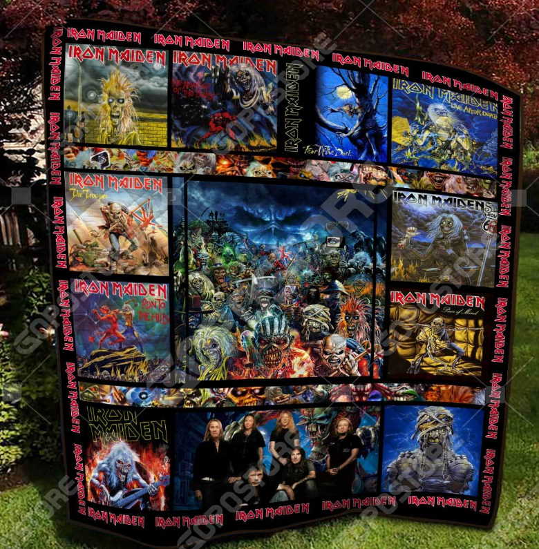 Iron Maiden Like 3D Customized Quilt Blanket