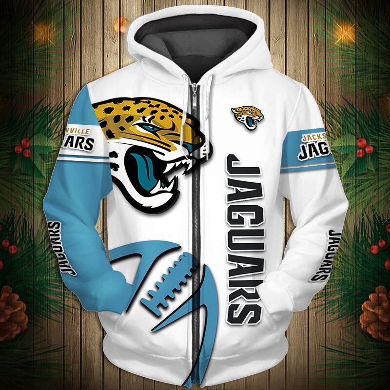 Jacksonville Jaguars Hoodie 3D Graphic balls cheap Sweatshirt Pullover
