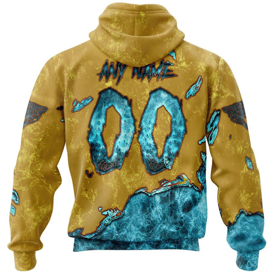 Jacksonville Jaguars Hoodie 3D devil eyes gift for fans