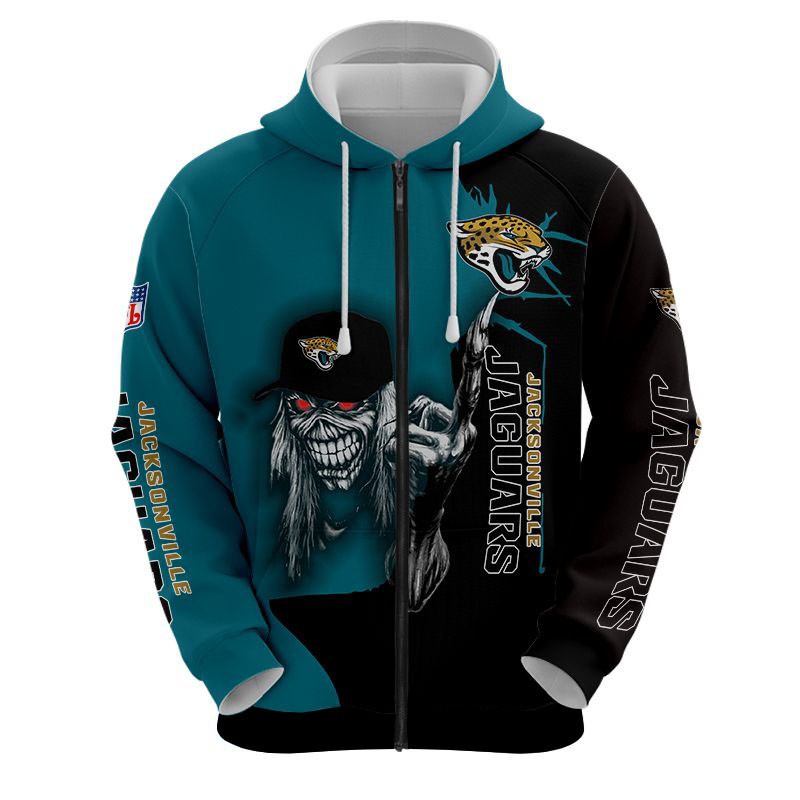 Jacksonville Jaguars Hoodie ultra death graphic gift for Halloween