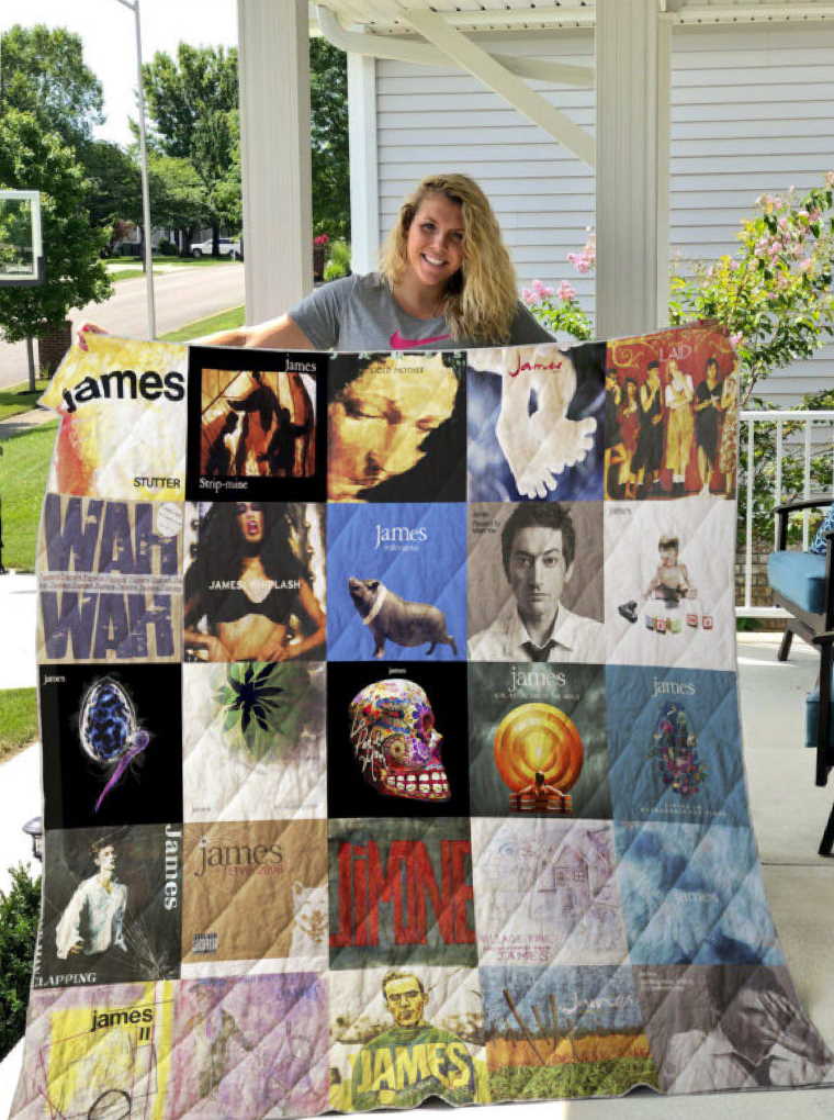 James Band 3D Customized Quilt Blanket