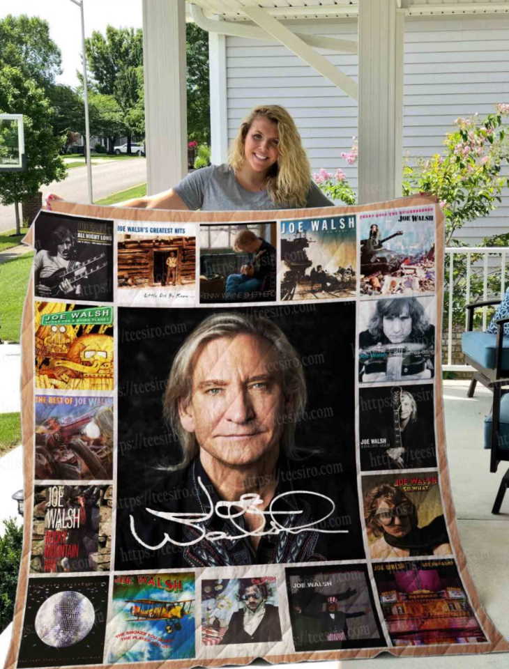 Joe Walsh 3D Quilt Blanket