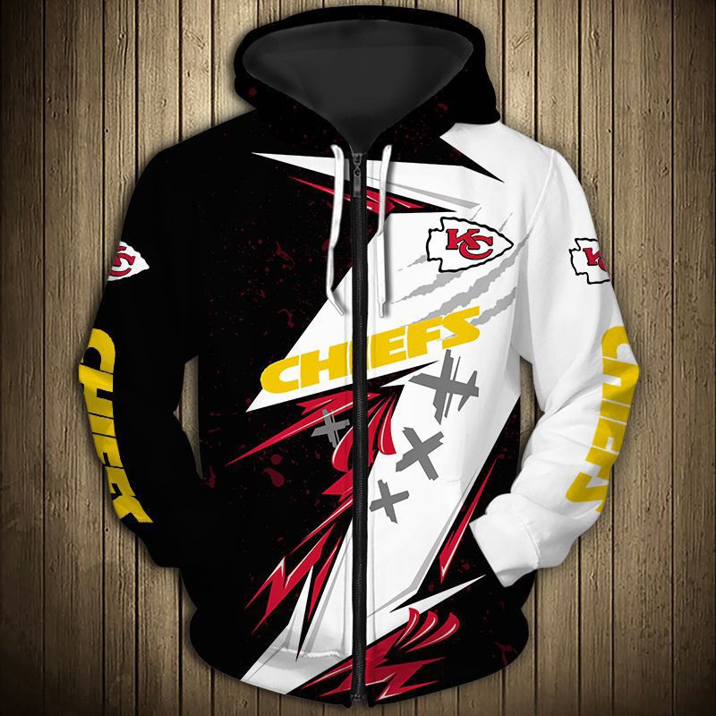 Kansas City Chiefs Hoodie Thunder graphic gift for men