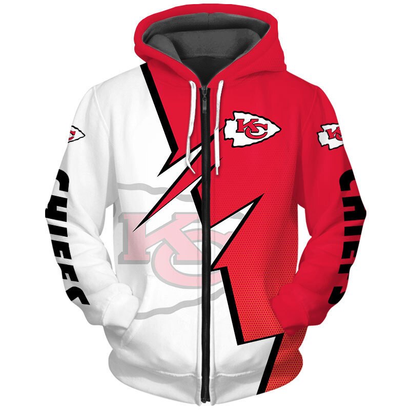 Kansas City Chiefs Hoodie Zigzag graphic Sweatshirt gift for fans