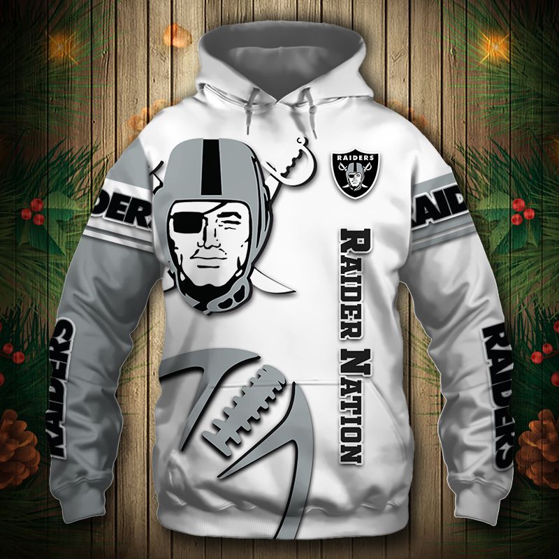Las Vegas Raiders Hoodie 3D Graphic balls cheap Sweatshirt Pullover