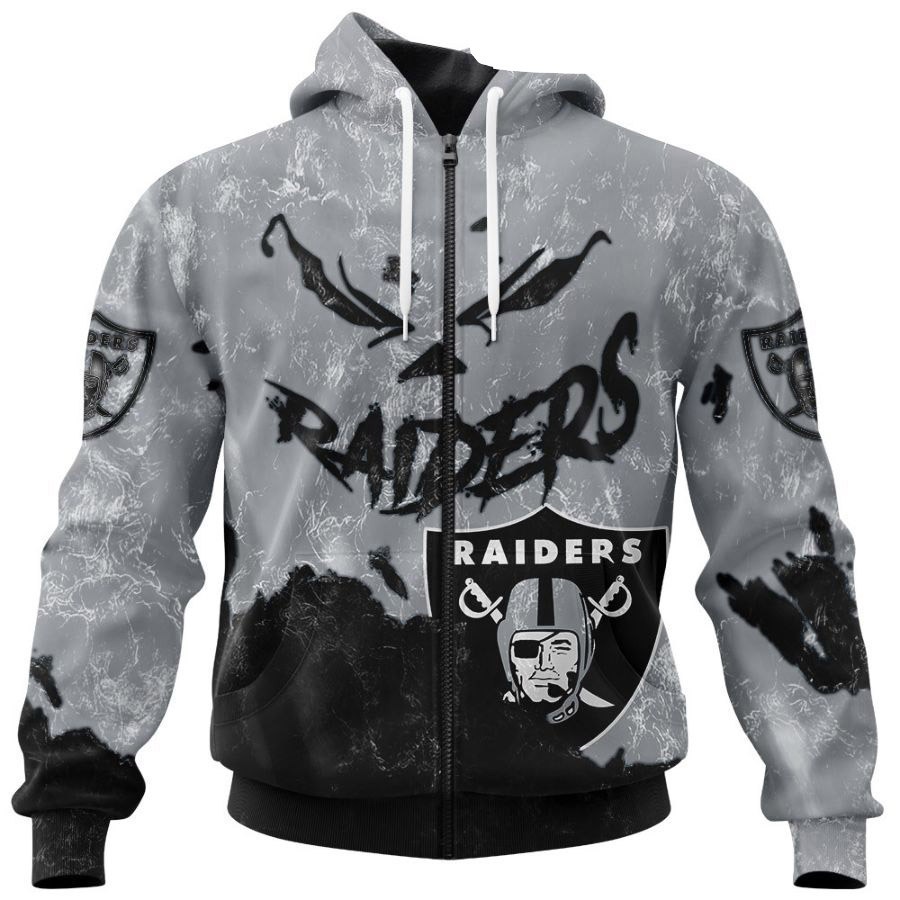 Las Vegas Raiders Hoodie 3D devil eyes gift for fans