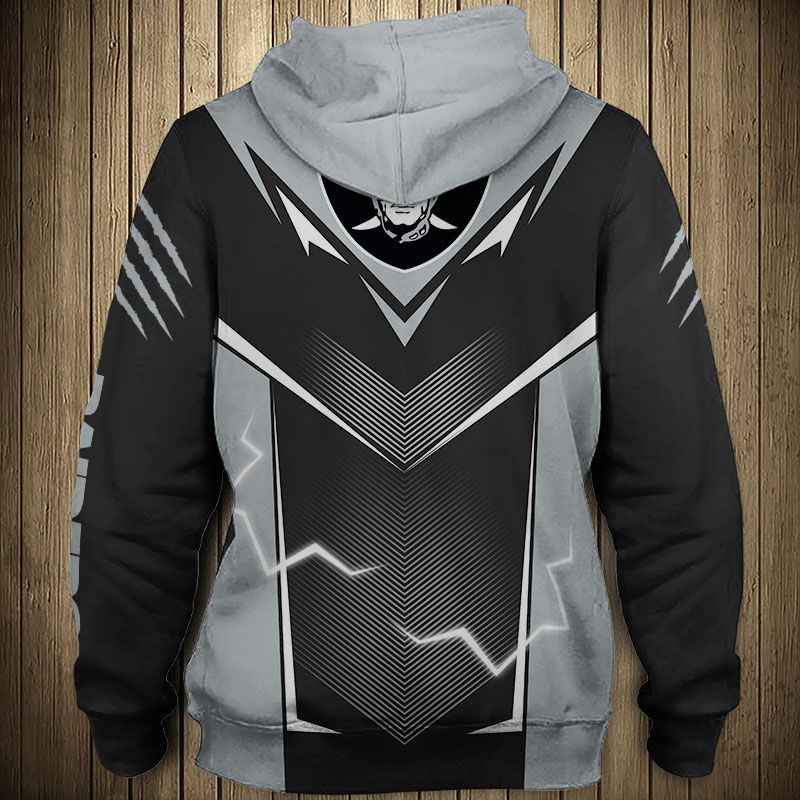 Las Vegas Raiders Hoodie lightning graphic gift for men