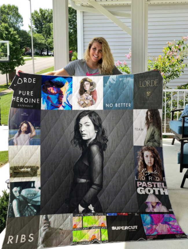 Lorde 3D Customized Quilt Blanket