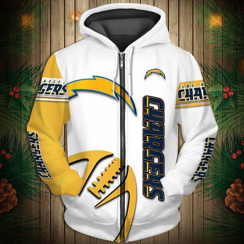 Los Angeles Chargers Hoodie 3D Graphic balls cheap Sweatshirt Pullover