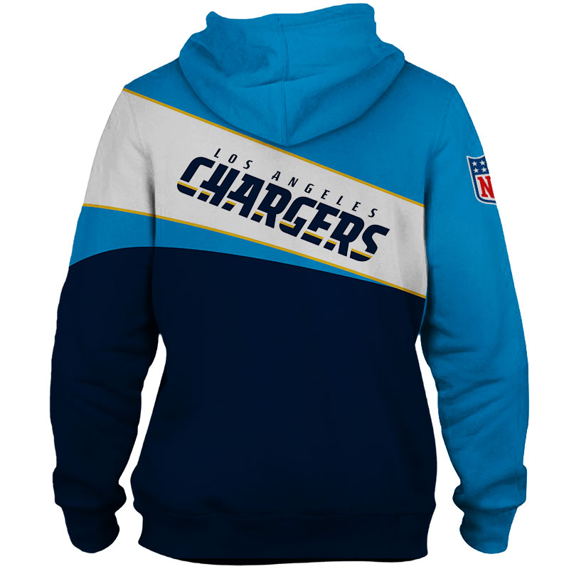 Los Angeles Chargers Hoodie 3D Long Sleeve Pullover new season