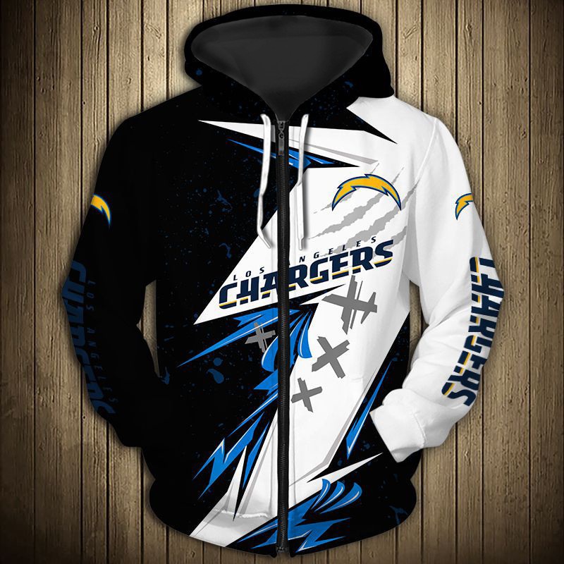 Los Angeles Chargers Hoodie Thunder graphic gift for men
