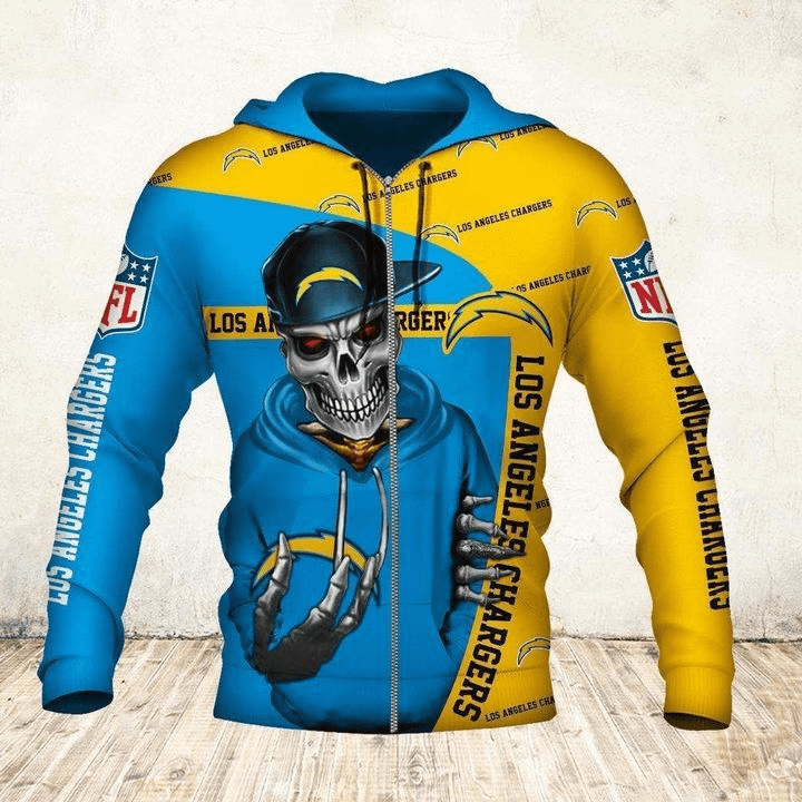 Los Angeles Chargers Hoodies Cute Death gift for men