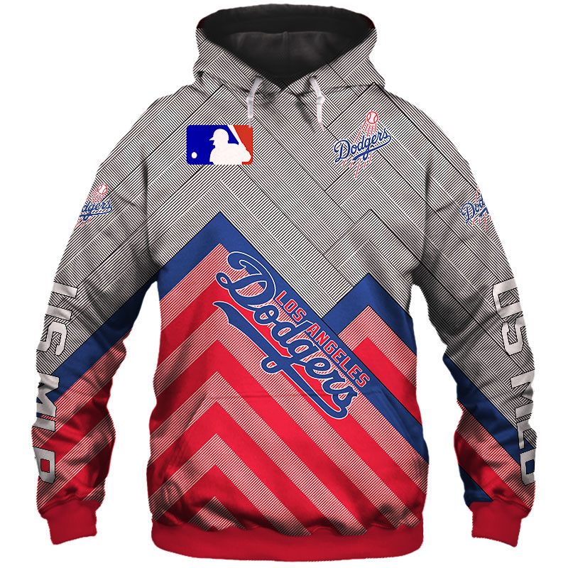 Los Angeles Dodgers hoodie 3D cheap baseball Sweatshirt for fan