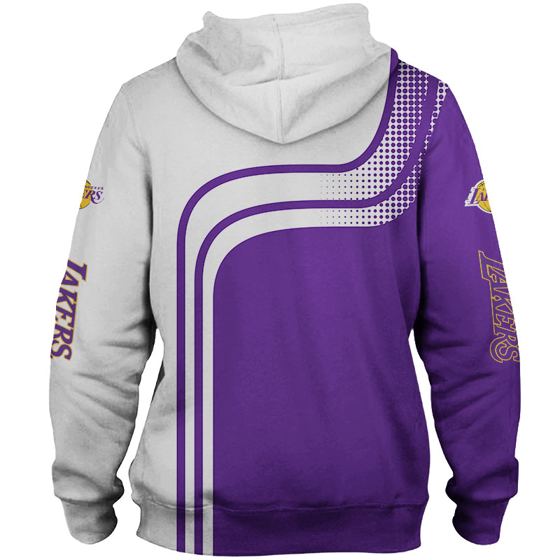 Los Angeles Lakers hoodie 3D cheap basketball Sweatshirt for fans
