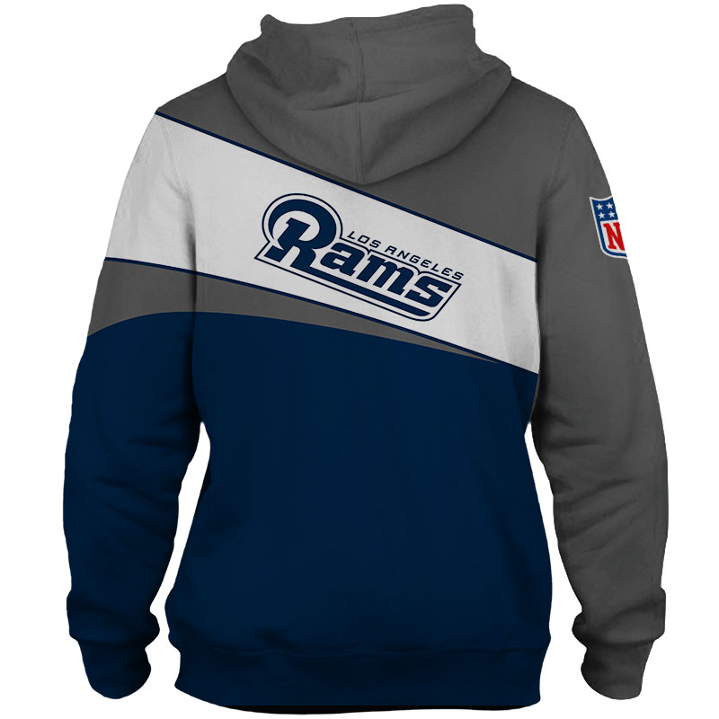 Los Angeles Rams Hoodie 3D Long Sleeve Pullover new season