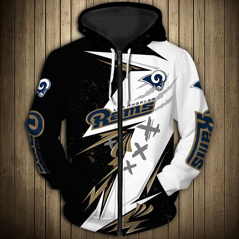 Los Angeles Rams Hoodie Thunder graphic gift for men