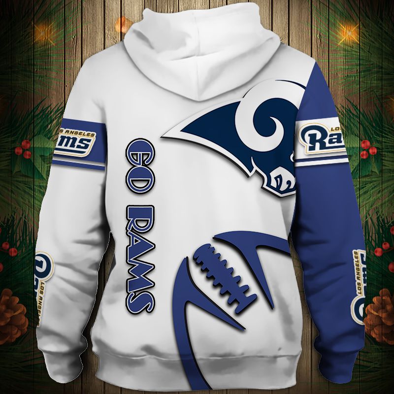 Los Angeles Rams hoodie 3D Graphic balls cheap Sweatshirt Pullover