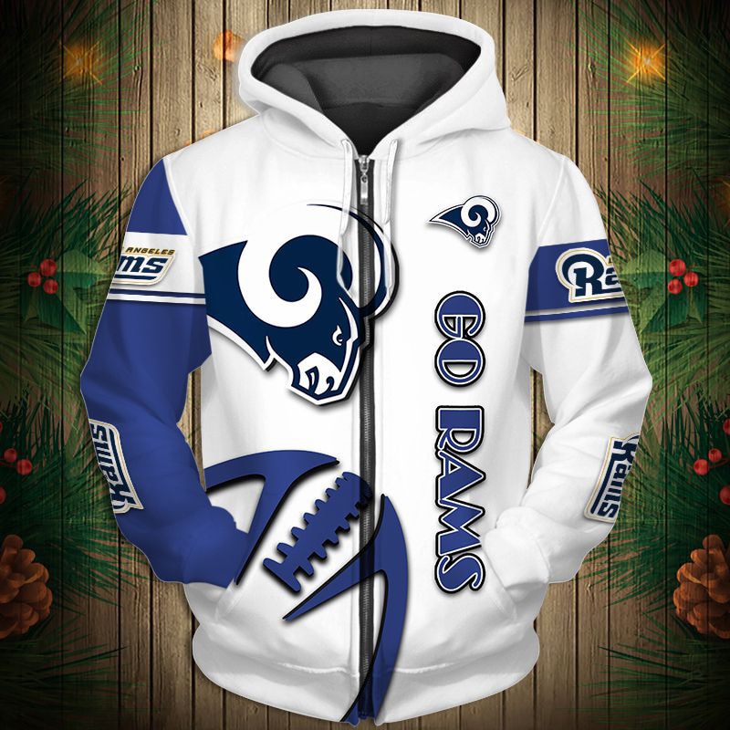 Los Angeles Rams hoodie 3D Graphic balls cheap Sweatshirt Pullover