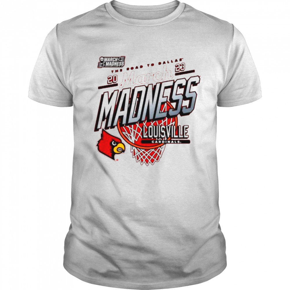 Louisville Cardinals Women’s Basketball 2023 NCAA Tournament Bound T-Shirt