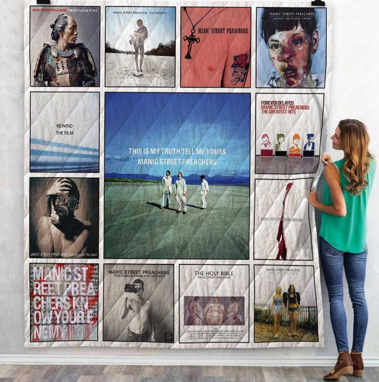 Manic Street Preachers Albums 3D Customized Quilt Blanket