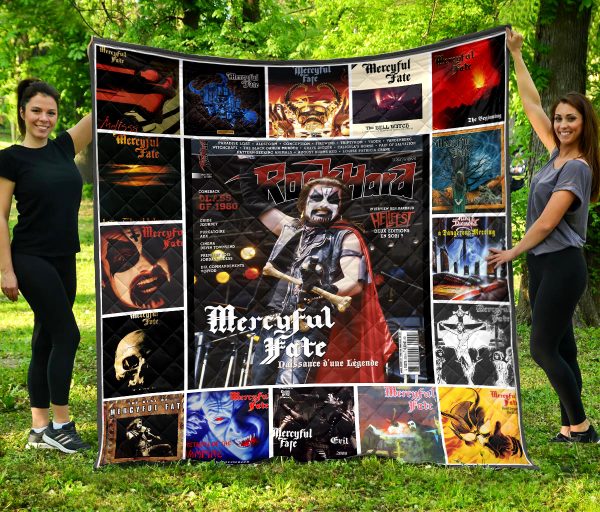 Mercyful Fate Albums Cover Poster Quilt Blankets