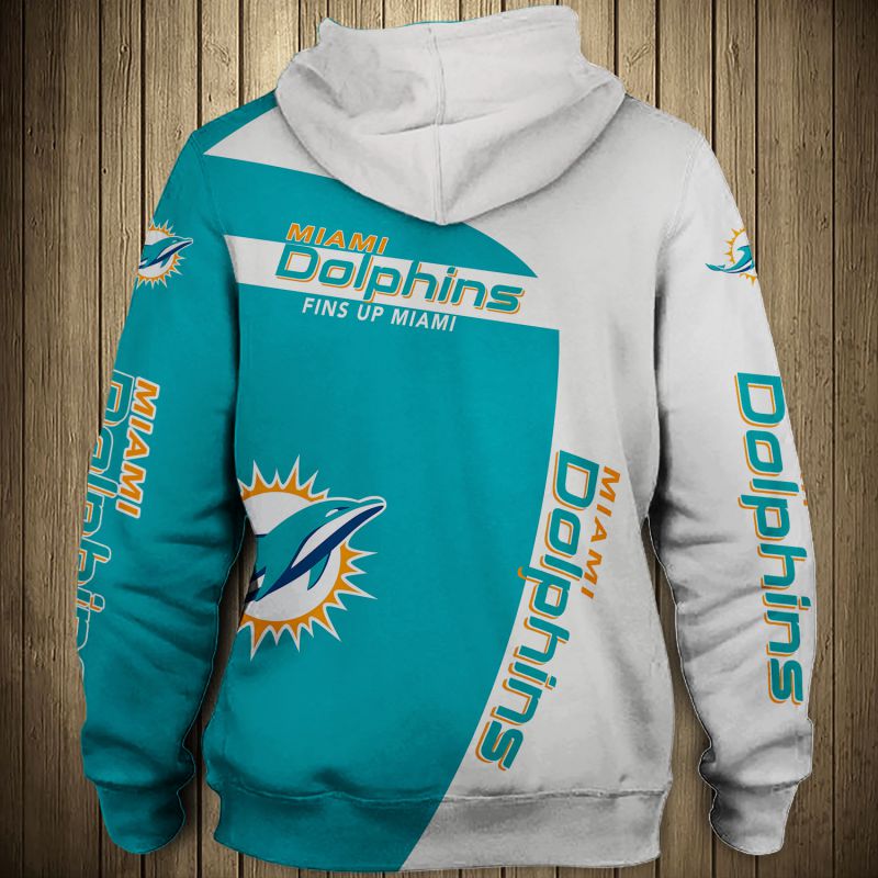 Miami Dolphins hoodie 3D cheap Sweatshirt Pullover gift for fans